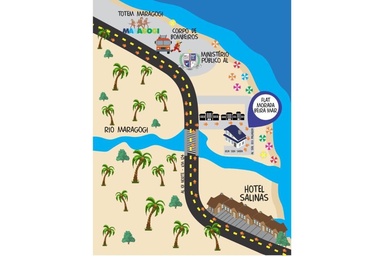 Flat Beira-Mar Maragogi Apartment ภายนอก รูปภาพ