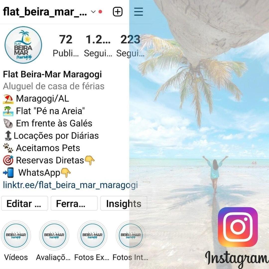 Flat Beira-Mar Maragogi Apartment ภายนอก รูปภาพ